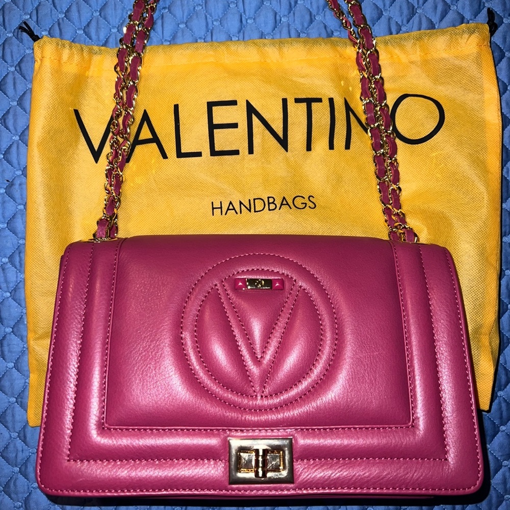 Alice Signature Leather Shoulder Bag
VALENTINO BY MARIO VALENTINO